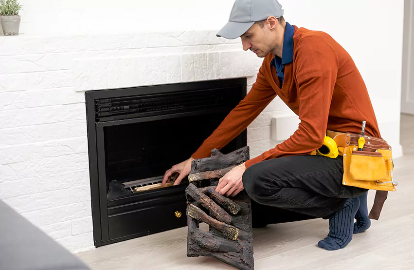 Wood Fireplace Repair in Mineola, NY